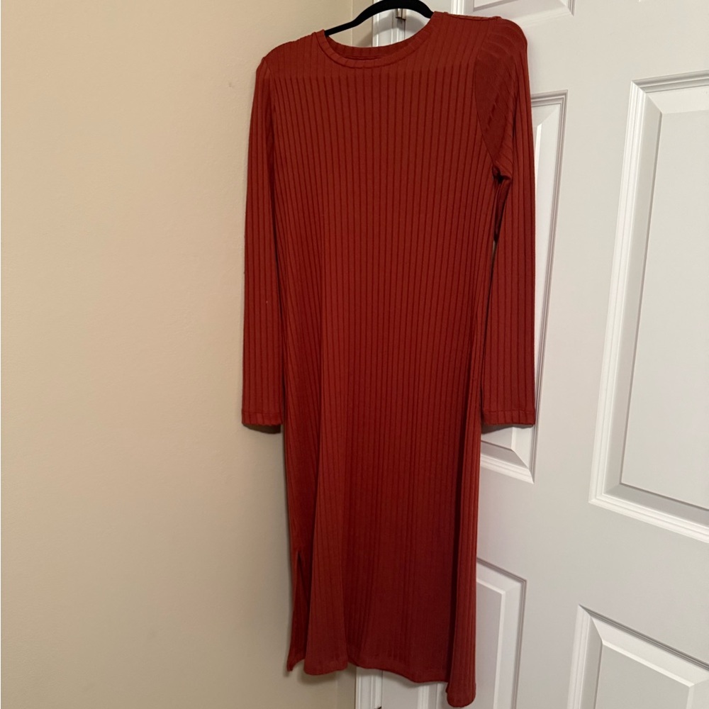 Old Navy Ribbed Midi Dress